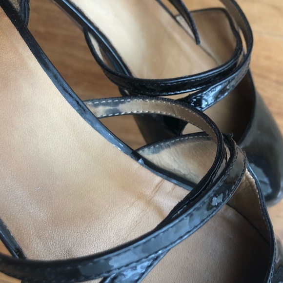 A.P.C. Patent leather ankle strap Mary Jane flats - Picture 5 of 7